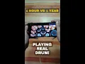 Download Lagu 1 HOUR TO 1 YEAR PROGRESS OF PLAYING REAL DRUM 🥁