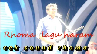 Download RHOMA IRAMA CEK SOUND Lagu Haram MP3