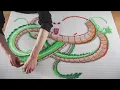 Perler Beads - SHENRON from Dragon Ball