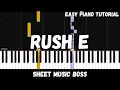 Download Lagu Rush E (Easy Piano Tutorial)