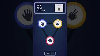 Rock Paper Scissors using HTML CSS JS JavaScript Game Tutorial for Beginners