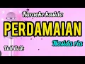 Lagu Karaoke kasida PERDAMAIAN nasida ria full lirik jalan