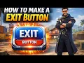 How to make a exit button in Craftland map tutorial