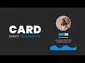 CSS Card with Wavy Animation CSS Animation Tutorial