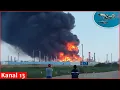 Lagu Ukraine struck with Storm Shadow missiles key oil refinery supplying for Russian troops and aviation