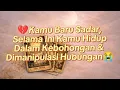 Lagu Kamu Baru Sadar Tentang Dia, Selama Ini Hidup Dalam Kebohongan \u0026 Dimanipulasi 😭😢