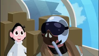كرتون كسلان  العرض الجوي   رسوم متحركة للأطفال دندنها