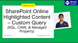 Download SharePoint Online highlighted content web part (custom query, KQL and CAML) MP3