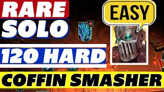 Coffin Smasher solo DT HARD 120 w 233 accuracy 170 speed Raid Shadow Legends Frost spider guide