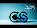How to Fix Tailwind CSS Snippets Not Working in VS Code 2025 Version 4