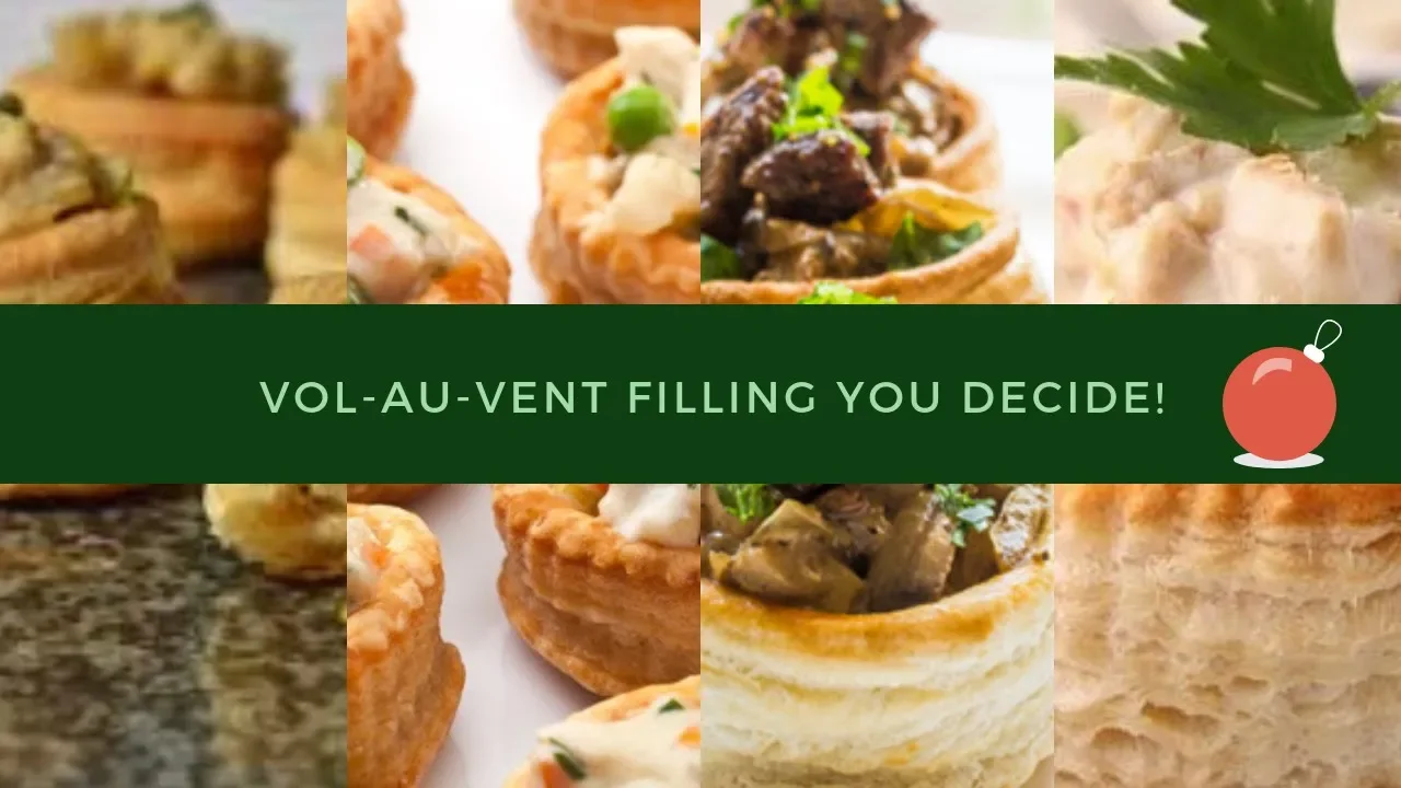 Vol au Vent | Chicken Filling | New Year's Eve | Mauritius | TheTriosKitchen. 