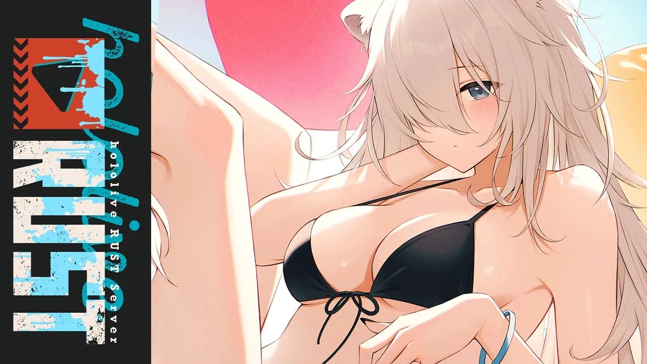 【#holoRUST】4/23：初上陸！テーマパークに来たみたいだぜ【獅白ぼたん/ホロライブ】