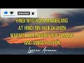 Rivermaya - Awit Ng Kabataan (Lyrics)