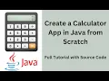 Unlock Your Java Skills Full Tutorial for Making a Calculator App Source Code