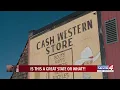 The oldest retail business in Seminole OK is home to an old cowboy and his treasures
