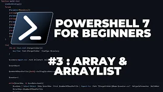 PowerShell 7 Tutorials for Beginners Array ArrayList