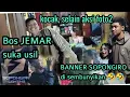 Download Lagu Kocak, selain aksi foto2 Bos JEMAR suka usil, kali ini BANNER SOPONGIRO LIGHTING di sembunyikan 🤣🤣🤣