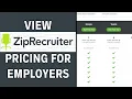 How Much Does It Cost To Post A Job On ZipRecruiter