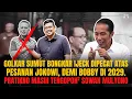 Lagu DEMI BOBBY 2029, JOKOWI OBRAK-ABRIK GOLKAR SUMUT! PRATIKNO MASIH TERGOPOH² SOWAN MULYONO | #1129