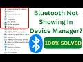 Bluetooth Not Showing In Device Manager On Windows 10 11 FIX Bluetooth On Off Button Is Missing