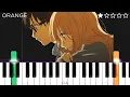 Download Lagu 7!! - Orange (‘Your Lie in April’) ED | EASY Piano Tutorial