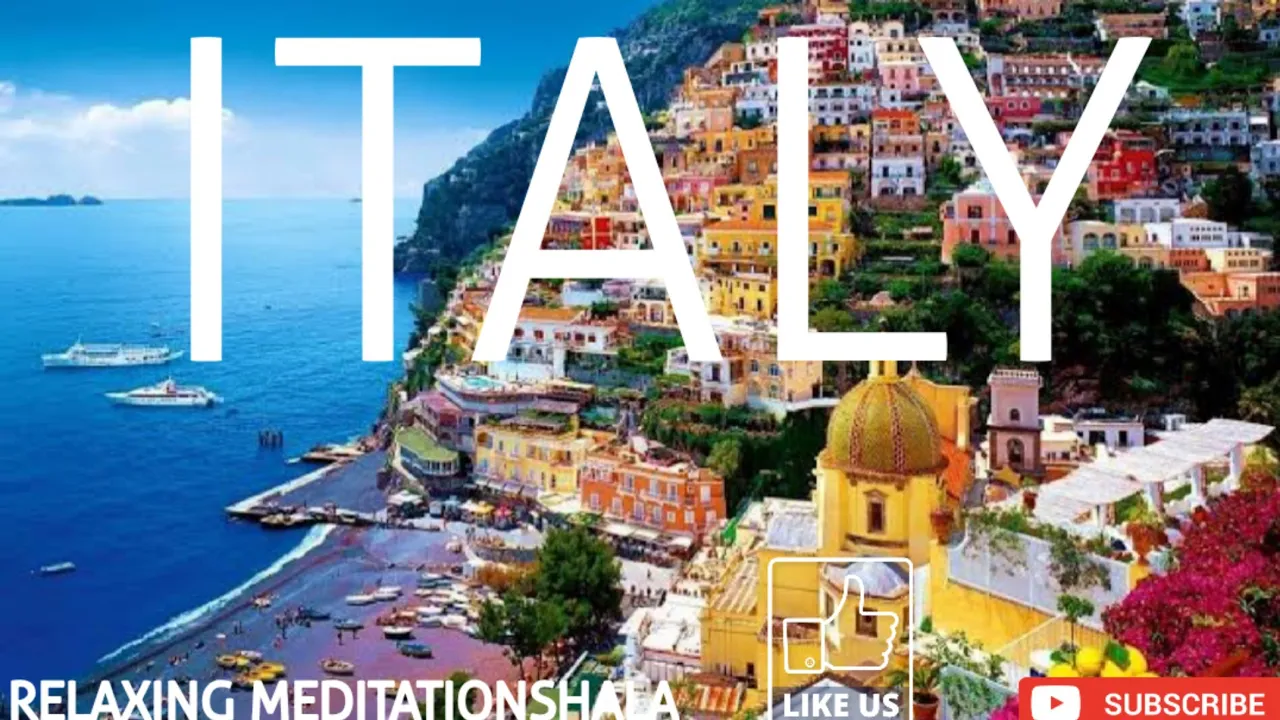 || ITALY- Scenic Relaxation Film With Calming Music || RELAXING MEDITATIONSHALA