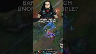 CLUTCH de SAMIRA para SALVAR la PELEA????  | League of Legends