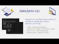 SAKUSAYA-CLI CS50 Python s Final Project Demonstration