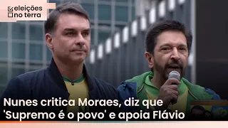 Ricardo Nunes diz que 'Supremo é o povo brasileiro' em ato na Paulista