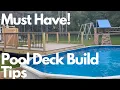 5 Must Have Tips for Building a Deck Next to an Above Ground Pool