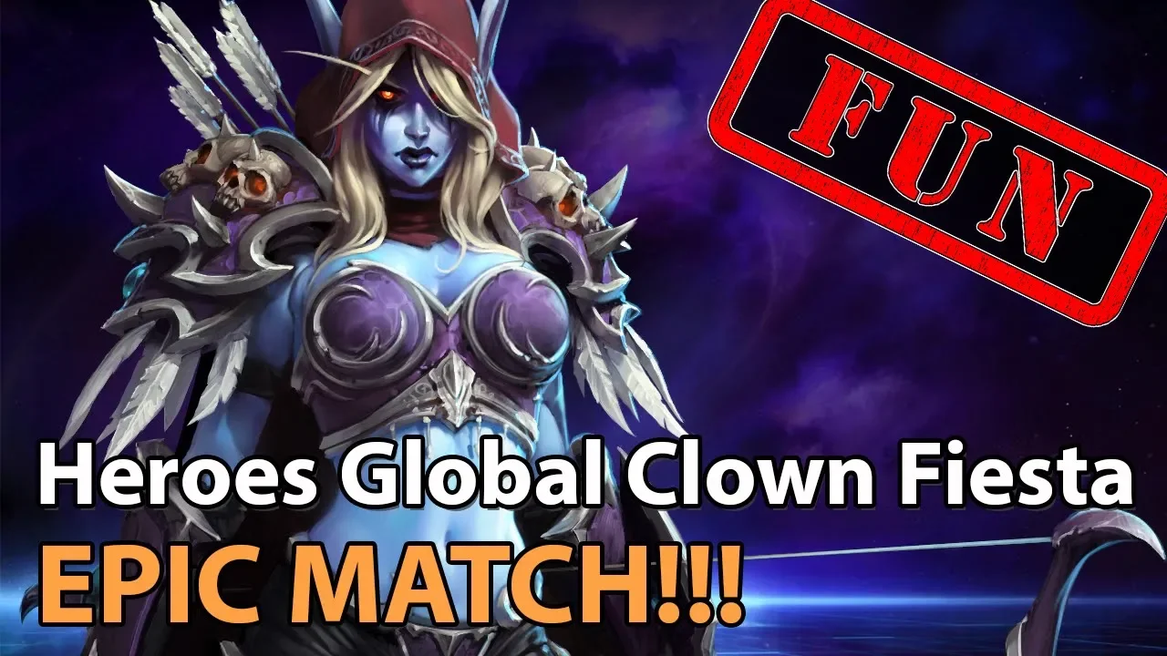 ► EPIC Heroes of the Storm - Crazy Fiesta game! Laughs guaranteed! - Heroes Lounge