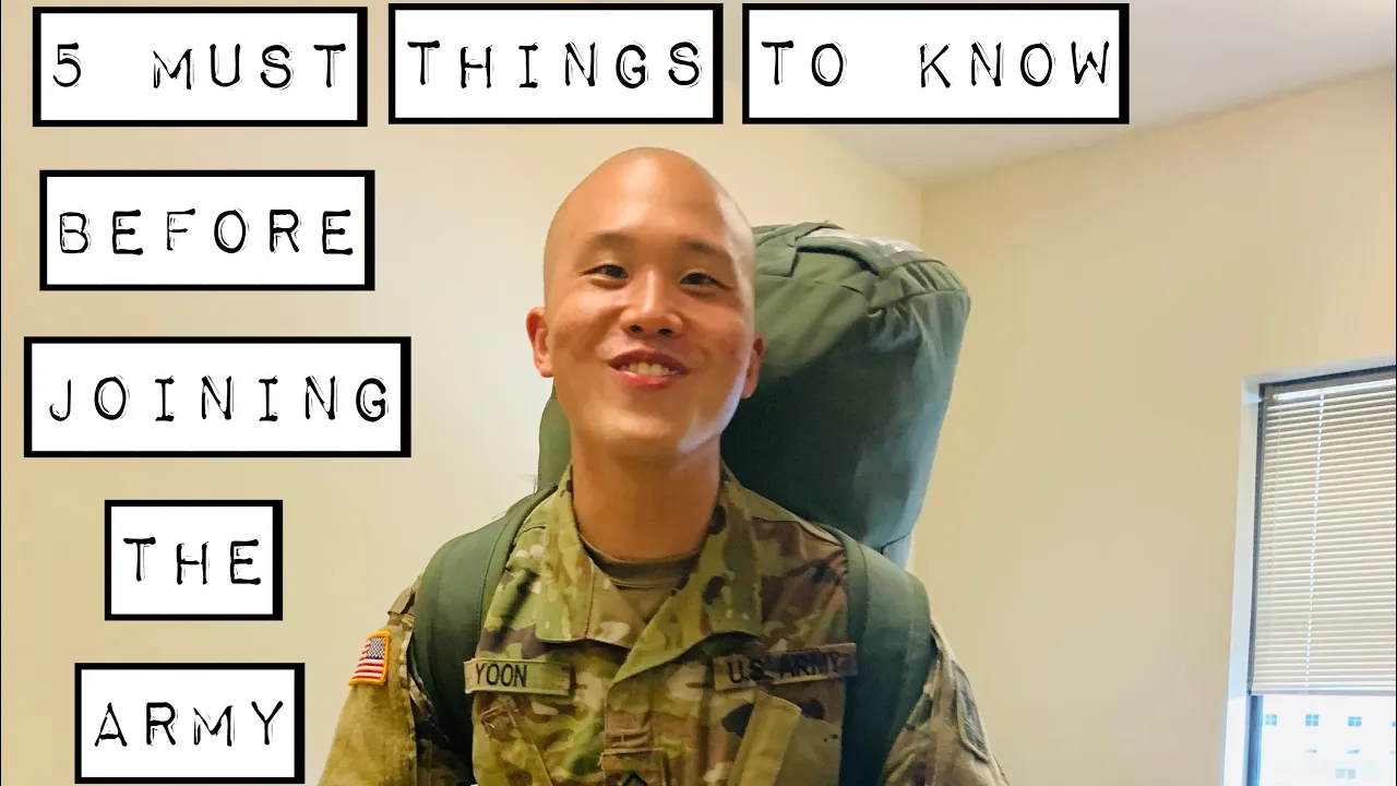 5 MUST THINGS TO KNOW BEFORE JOINING THE ARMY