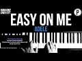 Download Lagu Adele - Easy On Me Karaoke LOWER KEY Acoustic Piano Instrumental Cover Lyrics