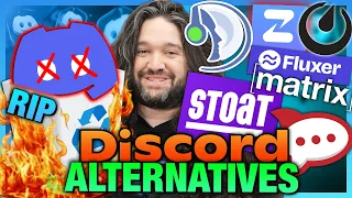RIP Discord Self-Hosted Discord Alternatives Tested TeamSpeak Stoat Fluxer Matrix More