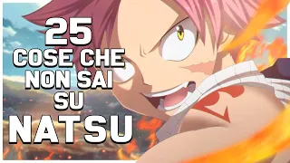 natsu dragneel 25 cose che non sai fairy tail ita