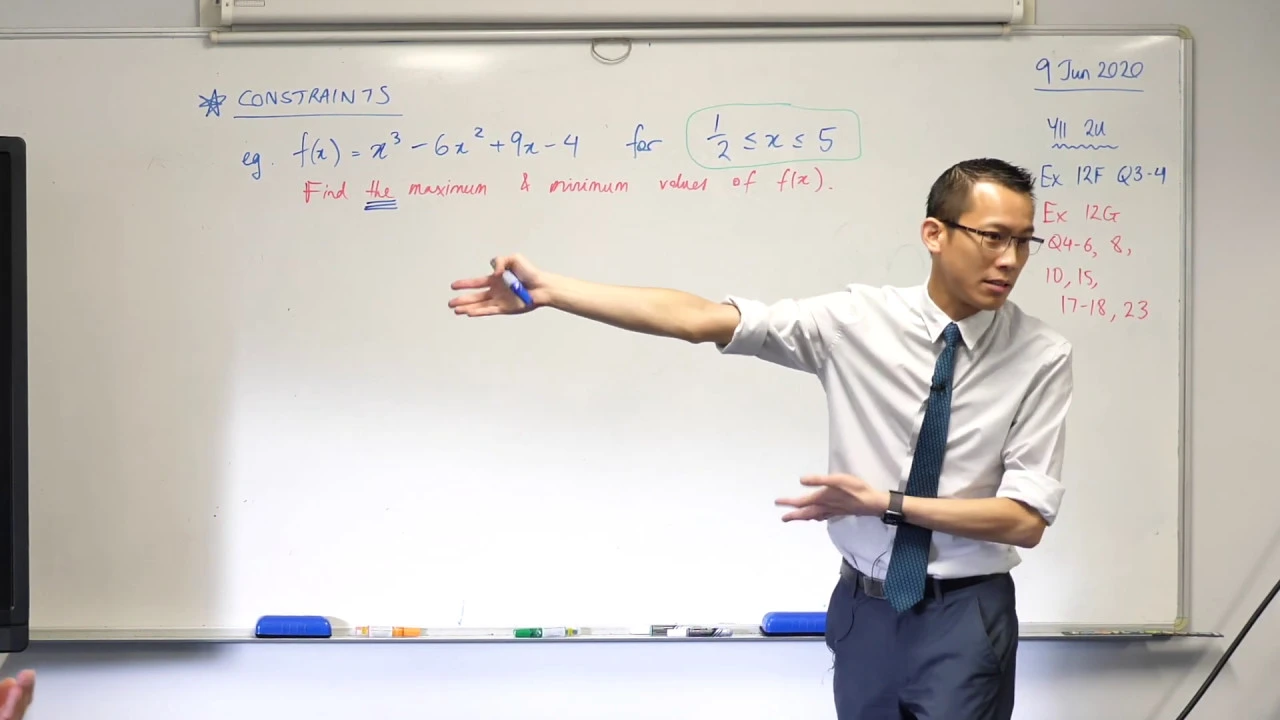 What is Optimisation? (3 of 6: Example derivative)