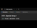 3151 Special Array I Leetcode solution 01 February 2025