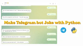 Make a Telegram Bot that Tells Jokes Python Project for Beginners