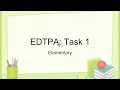 Task 1 Elementary