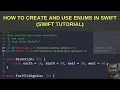 Swift Tutorials - How to create and use enums in swift