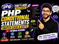 PHP Conditional Statements in Hindi Switch Case Goto Statement Zero to Hero PHP Course