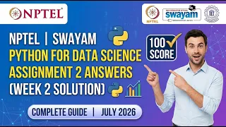 NPTEL Python For Data Science Assignment 2 Answers Week 2 Solution July 2026 SWAYAM