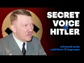 Download Lagu Hitler’s Real Voice — Secret Recording (Enhanced Audio)
