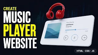 Build a Modern Music Player HTML CSS JavaScript Scodex