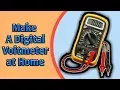 How to make a mini Voltmeter by electronic GURU