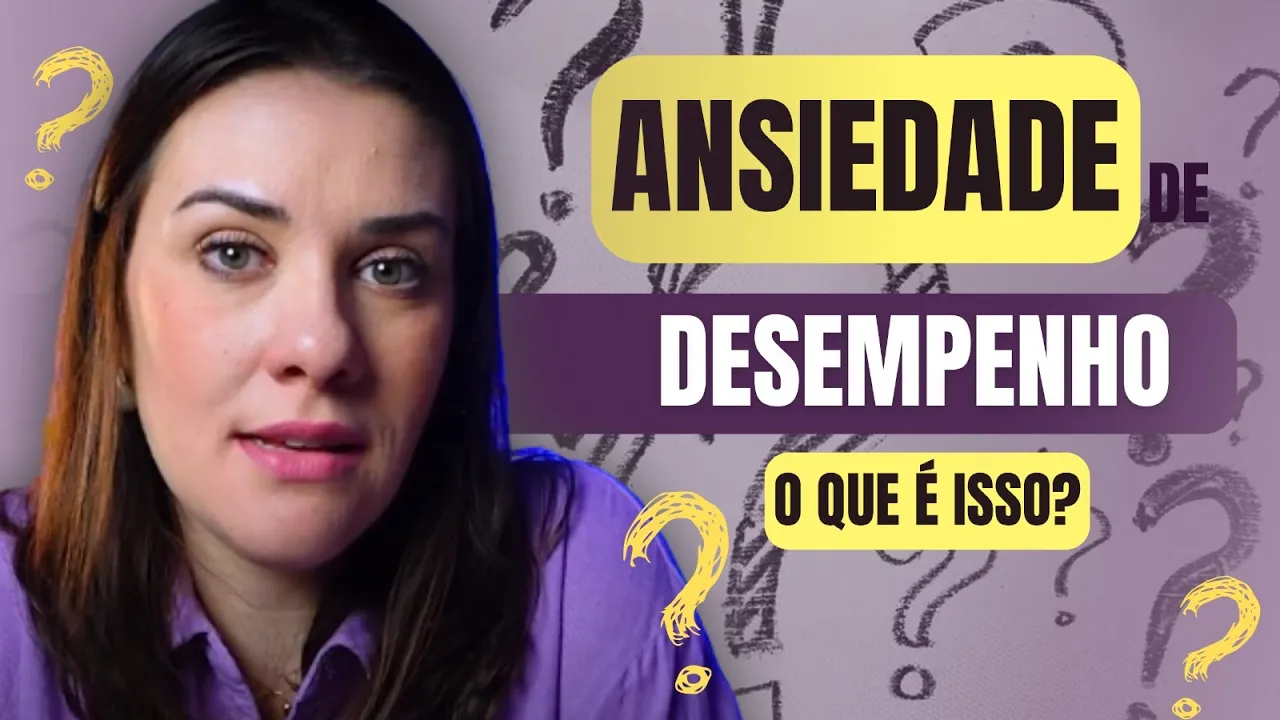 Como superar a ansiedade de desempenho.