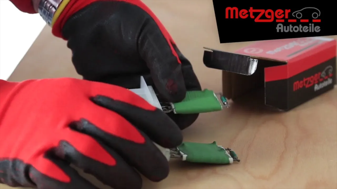 METZGER Werkstattvideos Widerstand Innenraumgebläse