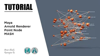 Point Node In MASH Maya Arnold Renderer Tutorial
