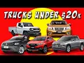 5 BRAND NEW Pickup Trucks That Will Cost Under 20K Who Said Trucks Have to Be So Expensive