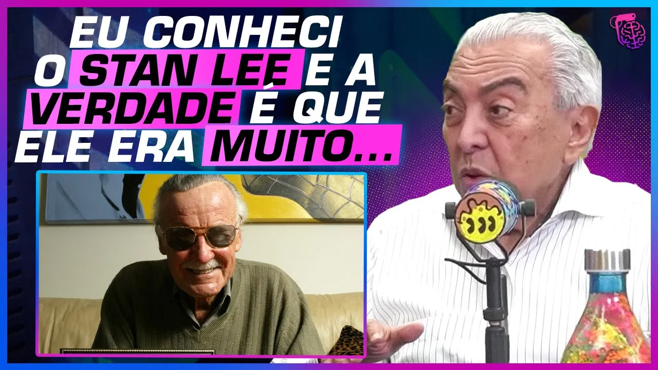 COMO era o STAN LEE nos BASTIDORES? - MAURICIO DE SOUSA